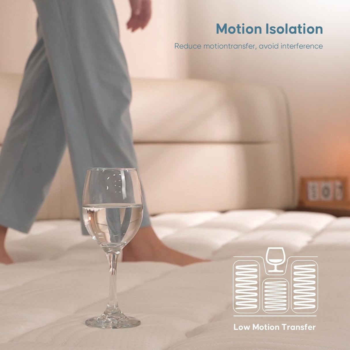 SeVietra Mattress Queen Size, Colchones Queen 12 Inch in a Box, Individually Pocket Springs, Medium Firm, Pressure Relief, Breathable Comfor tand Durable, CertiPUR-US Certified SeVietra