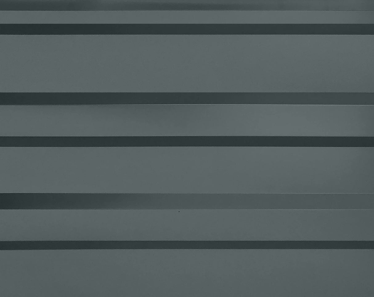 Arrow Carports Galvanized Steel Carport, Compact Car Metal Carport Kit, 10' x 15' x 9', Charcoal Arrow Shed