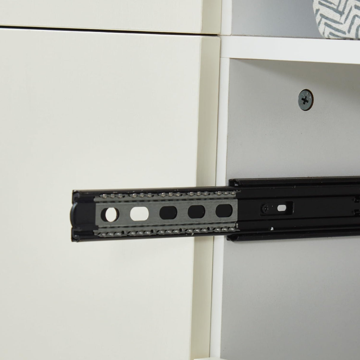 ModMakers 74" Tall 4 Doors 3 Drawers White Wood Wardrobe Closet Armoire Closets for Bedroom Freestanding Bathroom Wardrobe Cabinet with Hanging Rod Shleves Wooden Clothes Storage Organizer ModMakers