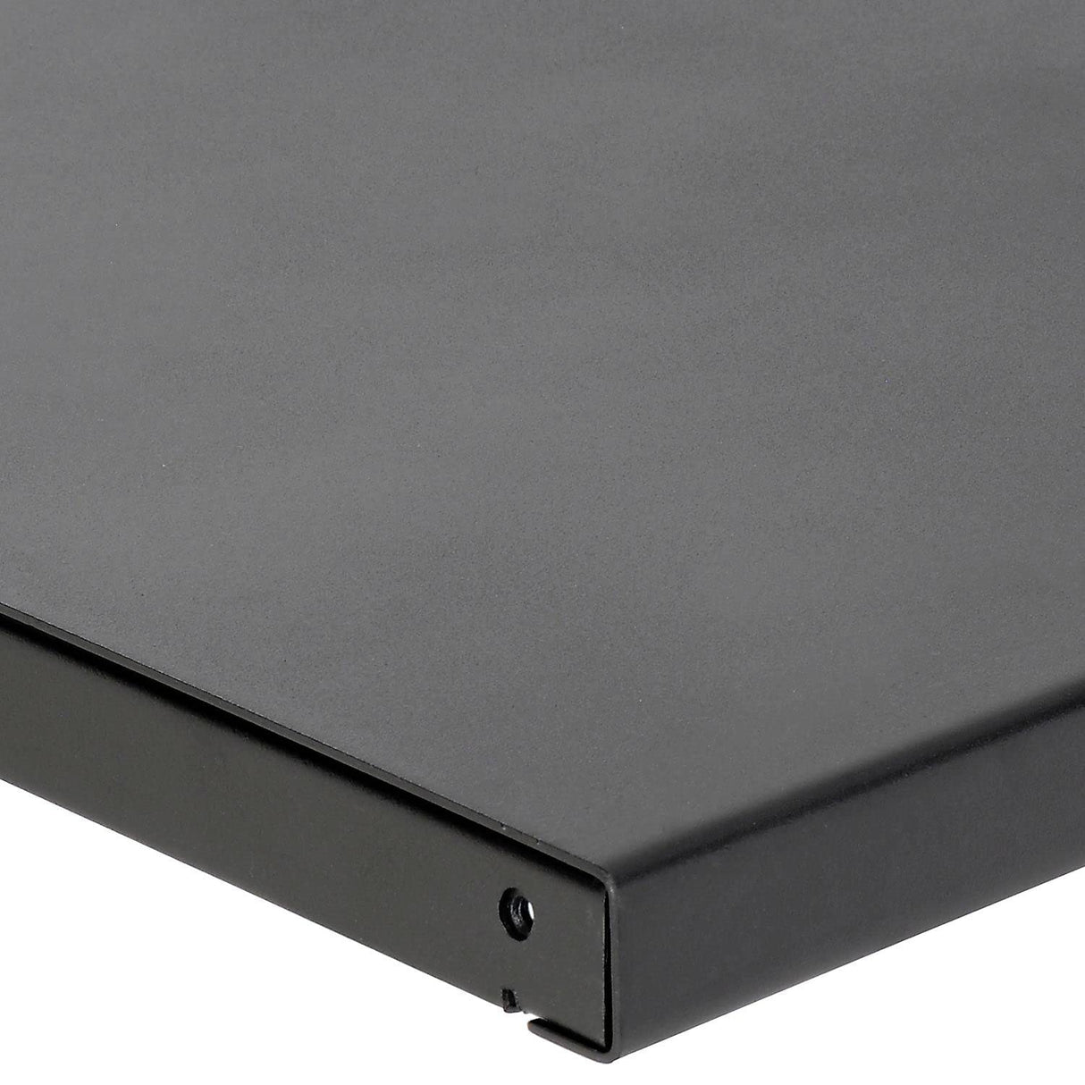 Global Industrial Steel Square Edge Workbench Top, 12 Gauge Steel, 72" W x 36" D x 1-3/4" Thick, Black Global Industrial
