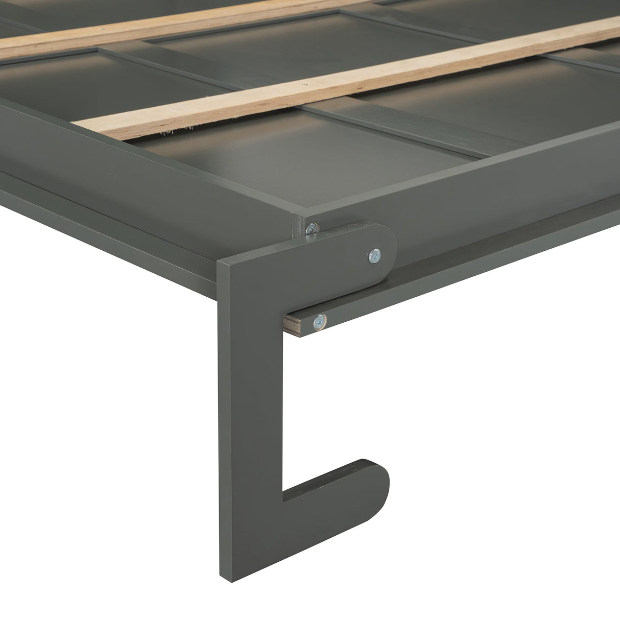 Ball & Cast Murphy Bed Queen Size Wall Bed with Sofa,Hideaway Cabinet w/Shelves USB & Light,can be Folded Bedframe,Glass Cabinet and Retro Handle,Wine,Top Storage,Space-Saving,for Apartment,Gray Ball & Cast