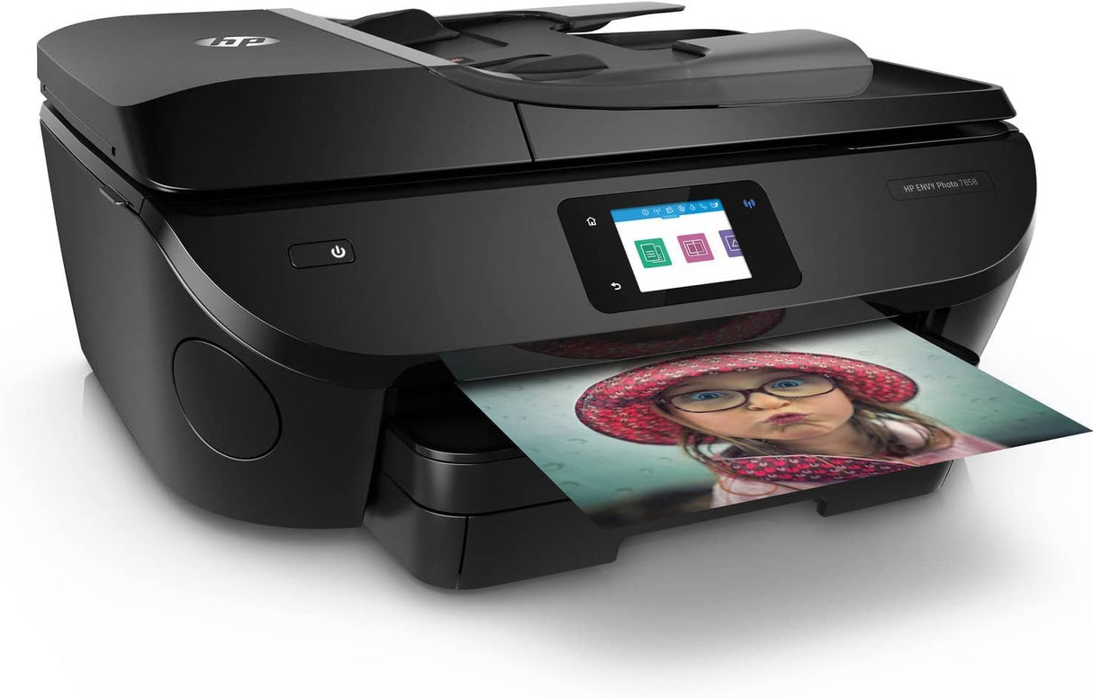 HP ENVY Photo 7858 All-in-One Inkjet Color Photo Printer with Mobile Printing K7S08A (Renewed) HP
