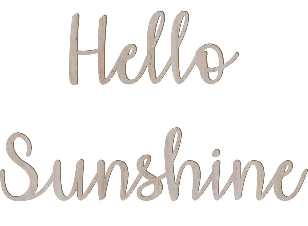 3 Inch Tall Custom Word Scroll Script Cursive Font Affection, Choose Wood Material for Names, Unfinished Initials Craft, Kid's Room Sign, Wall Plaque (3") NEXTCraft