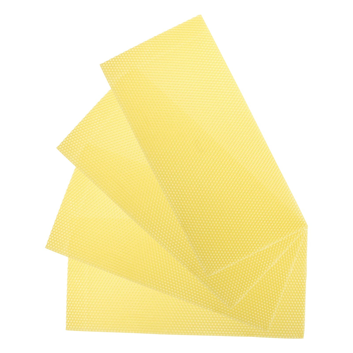 Vkinman 30pcs Beeswax Sheets Beehive Wax Foundation Sheets Natural Beeswax Honeycomb Sheets for Beekeeping Candle Making Vkinman
