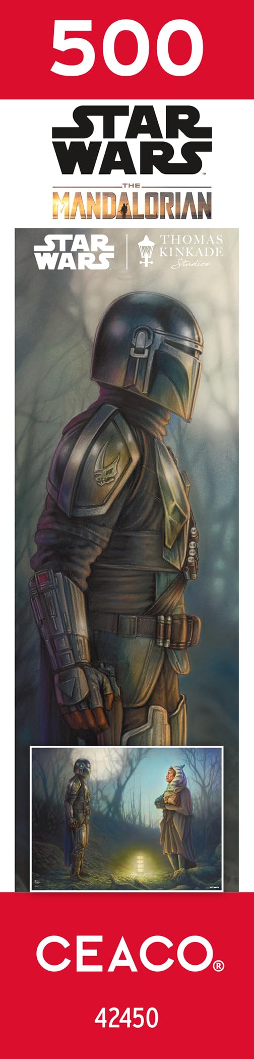 Ceaco - Thomas Kinkade - Star Wars - Mandalorian Connection - 500 Piece Jigsaw Puzzle Ceaco