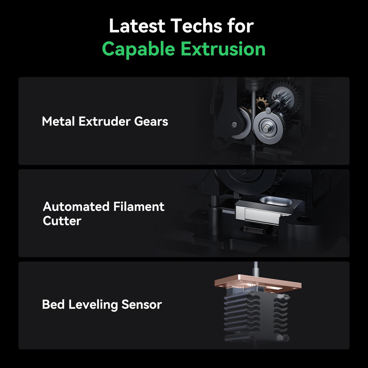 Creality Hi Combo Multicolor 3D Printer with CFS, 500mm/s High Speed Printing,Full-auto Leveling, Automatic Filament Reading, Fully Assemble, Silent Mode 3D Printers 10.24×10.24×11.81 inch Creality