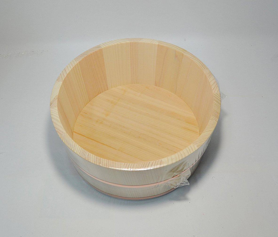 Made in Japan Hinoki Oke Pure Wood Bathtub Bucket Youbi