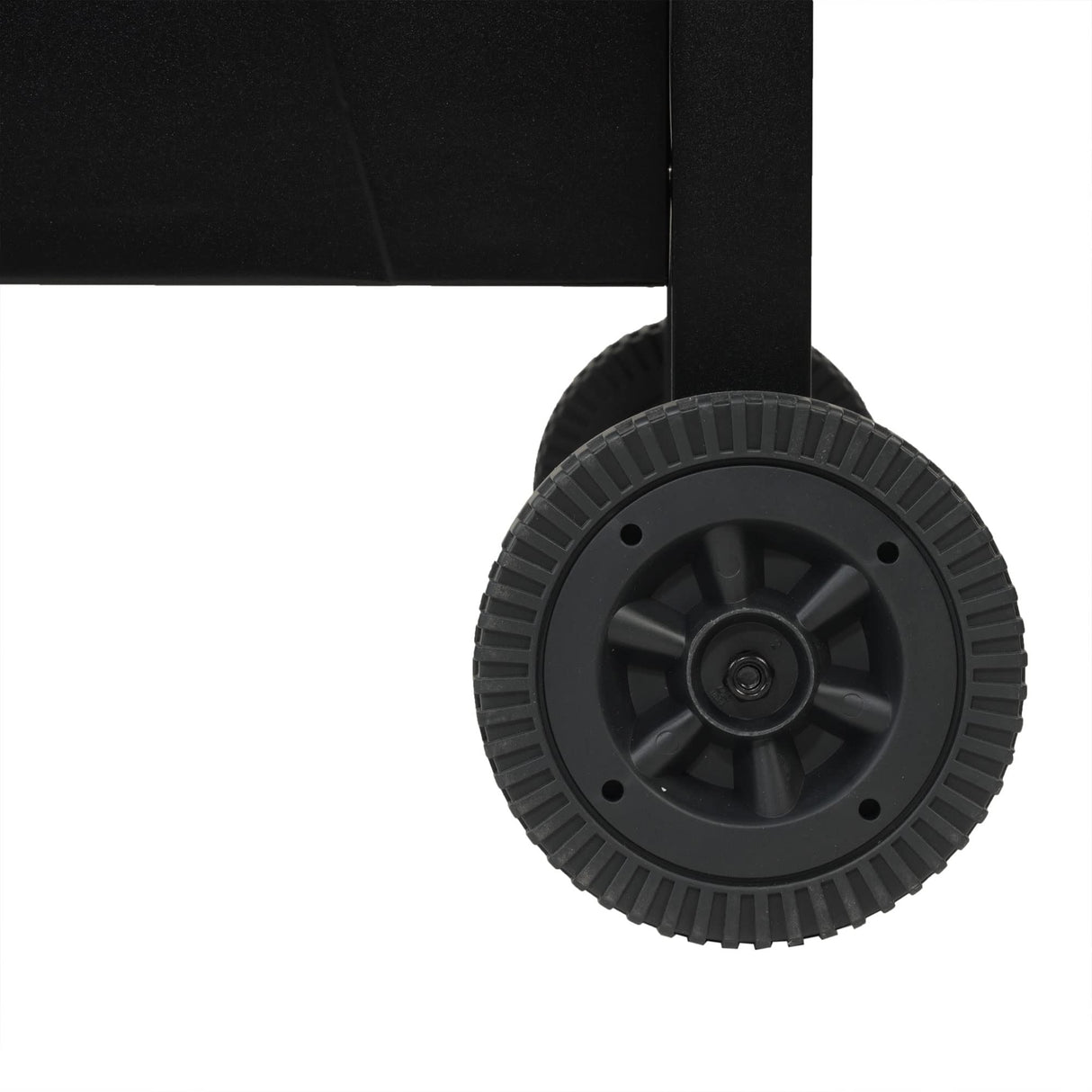 Grill Boss Propane 3 Burner Gas Grill, Portable BBQ w/Lid, Wheels & Side Shelves, Black GRILLBOSS