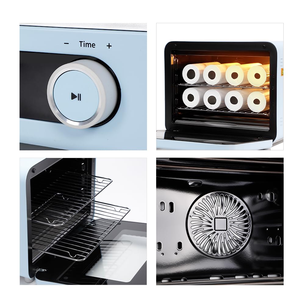 PYD Life Sublimation Oven Machine 40 L 120 V 1700 W Light Blue Convection Oven for Sublimation Blanks Tumblers Mugs Water Bottles Cups Bulk Printing PYD Life