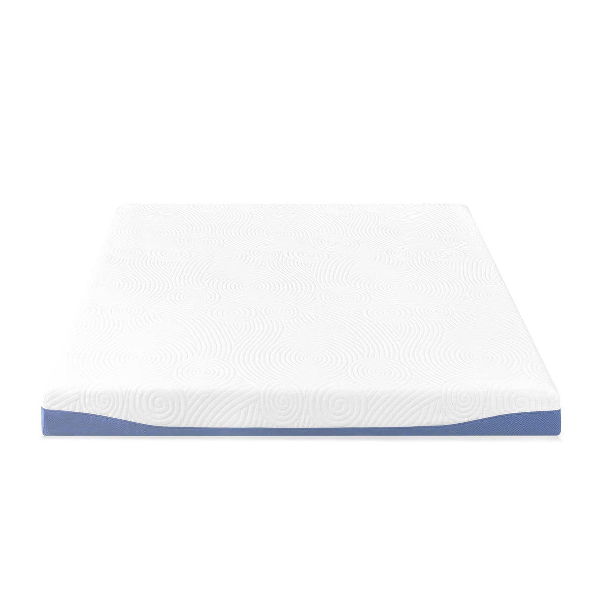 Mellow 6 Inch Cooling Gel-Infused Memory Foam Bed Mattress, Medium Firm Sleep and Breathable Fabric Cover, Full, Mattress in A Box, Blue Mellow