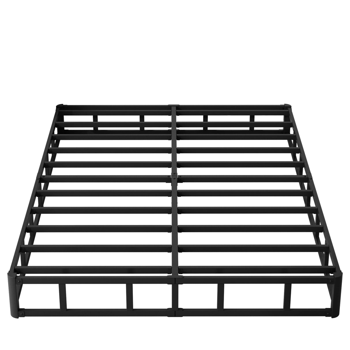 Maenizi 9 Inch Full Size Box Spring, Heavy Duty Metal Box Spring Bed Base with Fabric Cover, Mattress Foundation, Easy Assembly, Noise Free, Black Maenizi