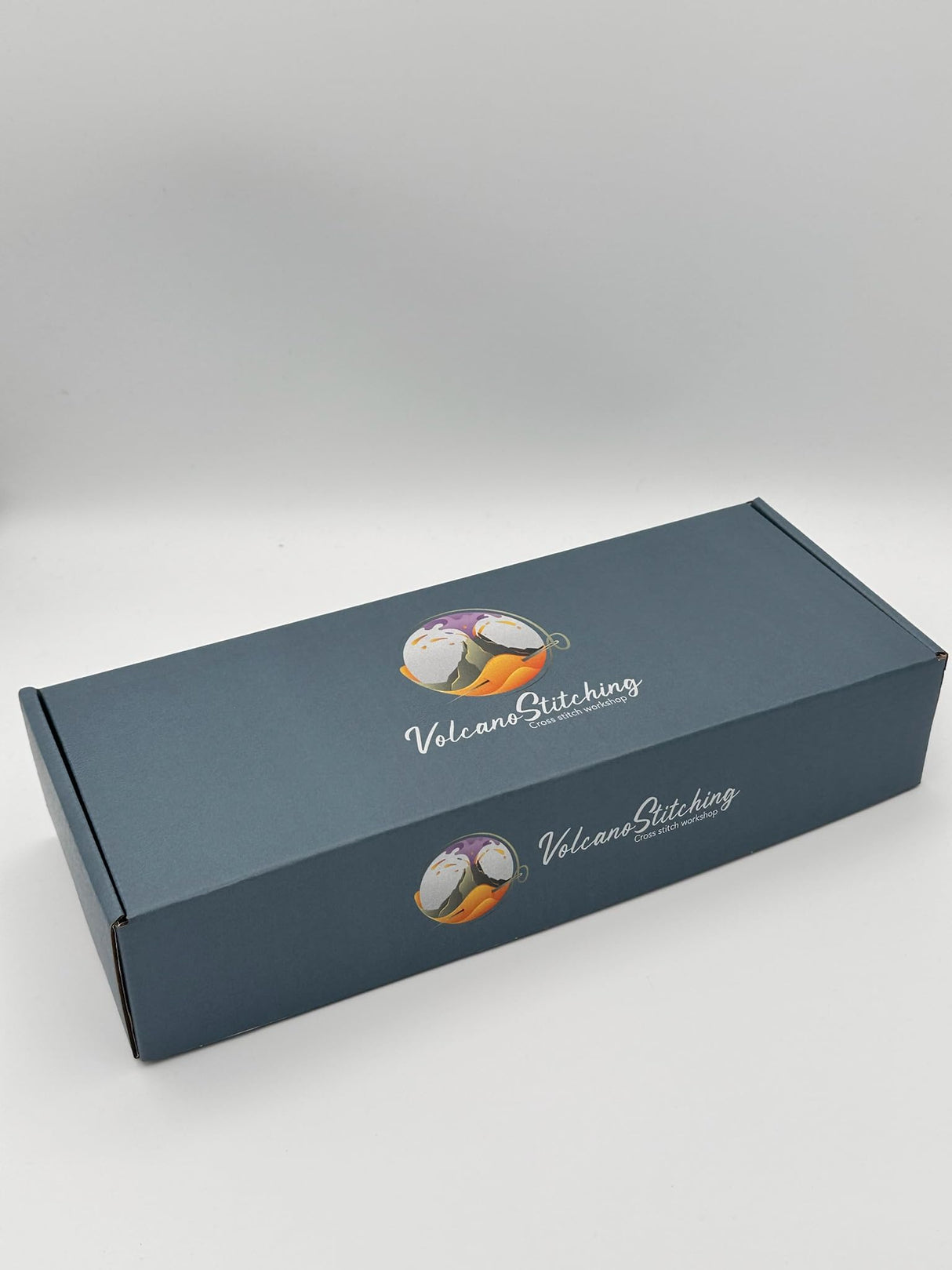 Q Snap Embroidery Frame Needlework Bundle - 11x11 inch Q-Snap Frame and 14 inch Extension Kit Set with Hand-Dyed Aida 16 Count Cross Stitch Fabric by VolcanoStitching VolcanoStitching