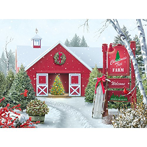 Bits and Pieces Jigsaw Puzzles for Adults 500 Pieces - Christmas Tree Farm Bits and Pieces