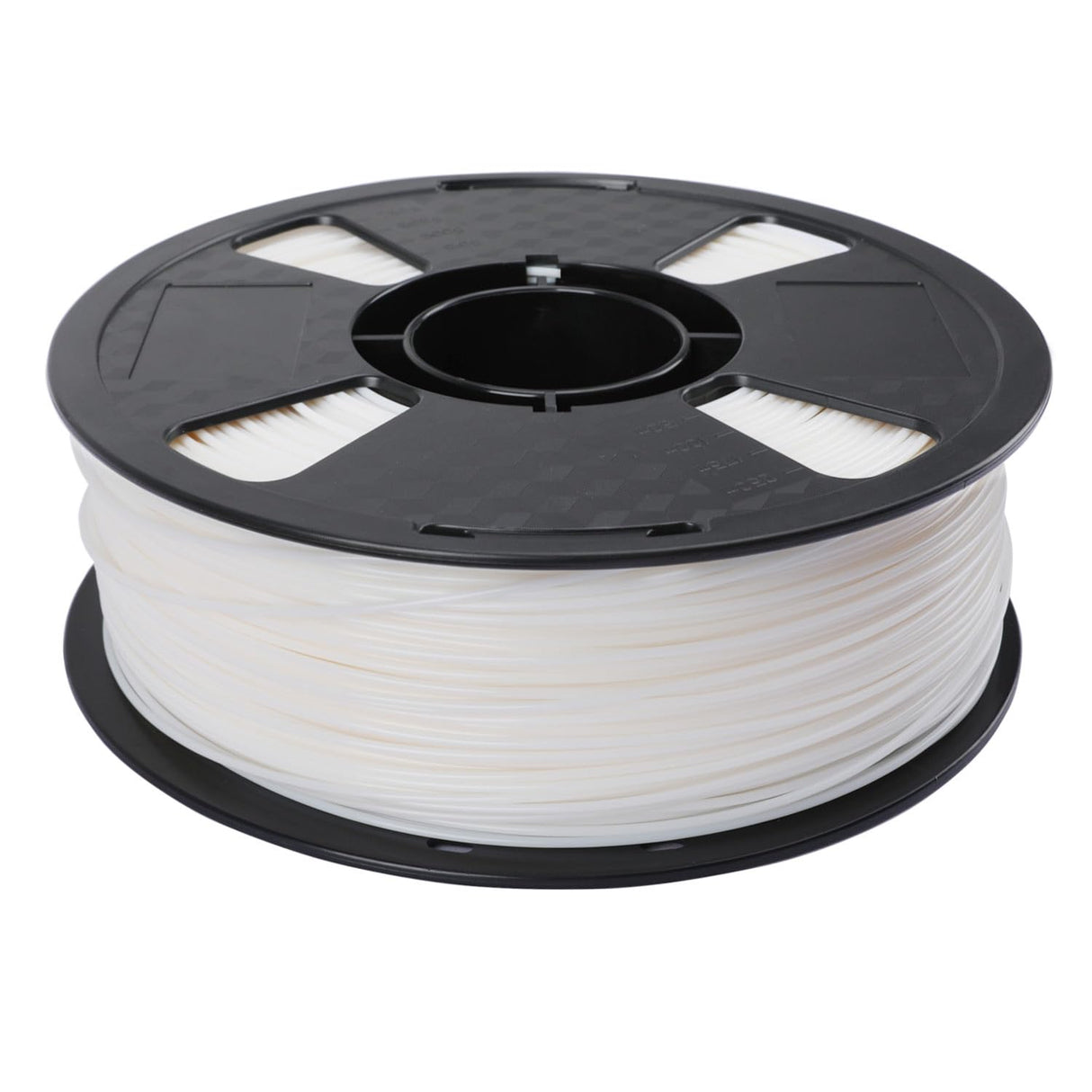 CC3D TPE Filament 39D Natural White 1.75mm 1KG Shore Hardness 39D Similar to 95A Flexible TPU 3D Printer Filament FDM 3D Printing Material White Color CC3D
