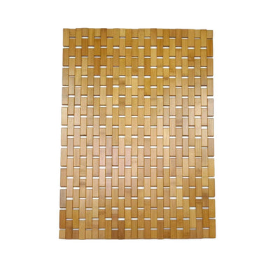 HJJKKH Bath Mat Rayon Derived from Bamboo 15.7X 23.6 inches, Non Slip and Foldable Floor Shower Bath Mat for Bathroom, Bathtub, Shower, Sauna, Hot Tub
