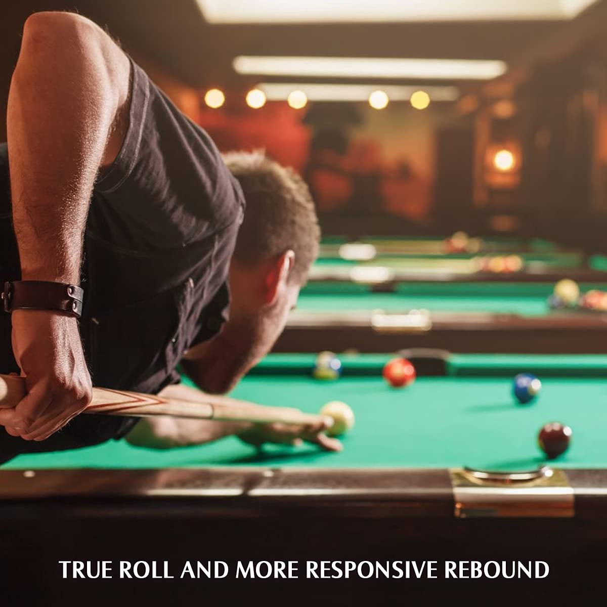 VSSAL Billiard Balls Set Pool Table Balls Marble-Swirl Style 16 Ball Set VSSAL