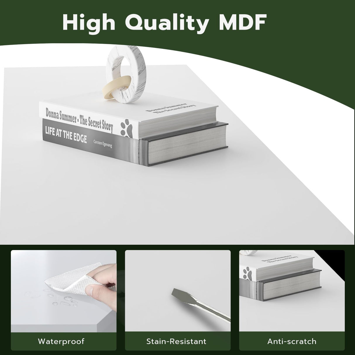 SIKHST Floating LED TV Stand for 85 Inch TV with Glass Shelves and Cabinet, 71 Inch Wall Mounted Modern Entertainment Center Media Console with Storage,White SIKHST