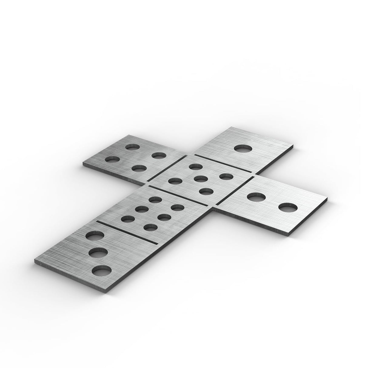 Stainless Steel Welding Practice Kit, 2pcs Cube Dice Welding Coupons Kit For Beginners Practice And Training For MIG TIG STICK ARC, Side Length 2.36 Inch SONNLER