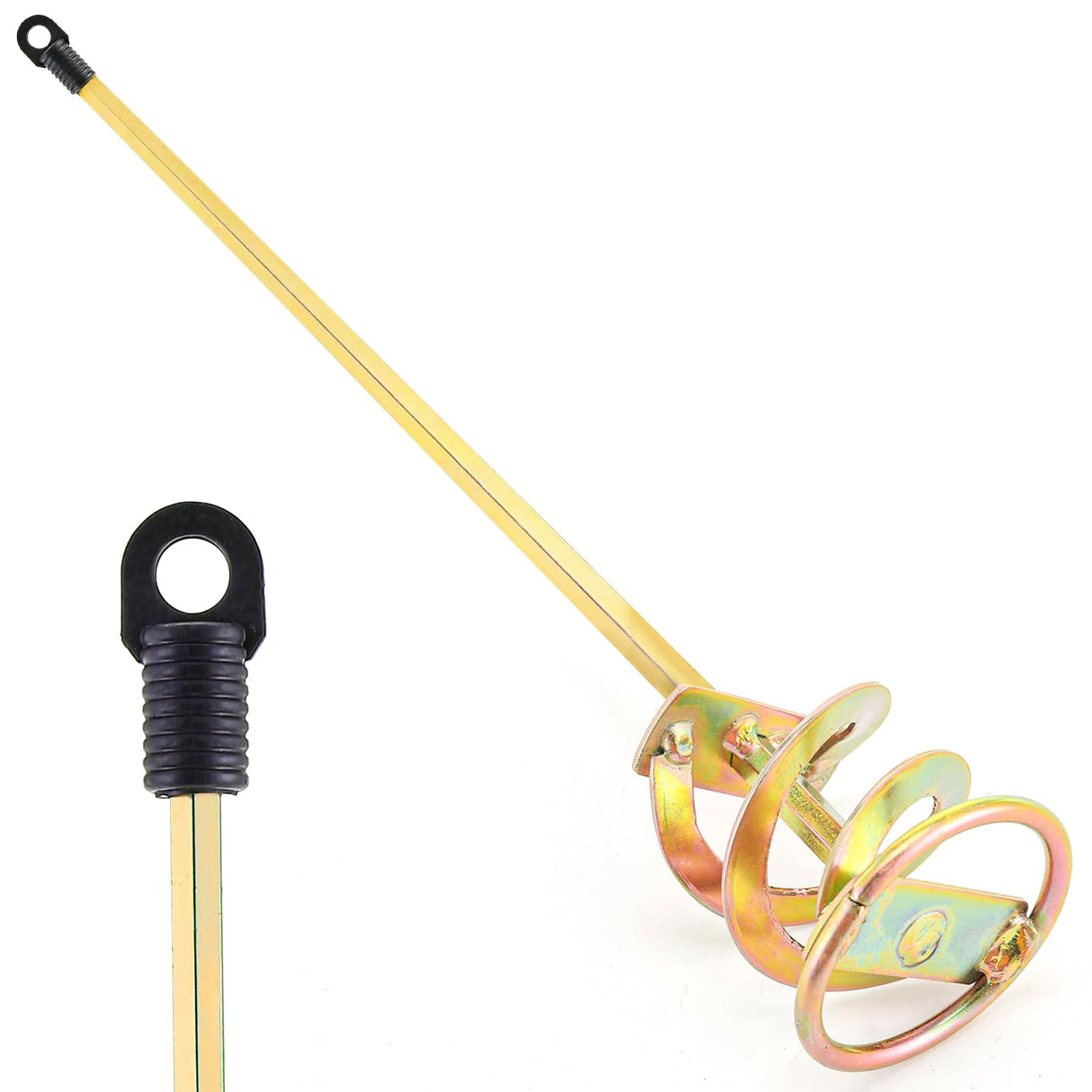 Paint Mixer for Drill - Drill Paint Mixer Works with Any Drill Bit - Rust-Proof Paint Stirrer for Drill - Paint Stirring Drill Attachment for 1-5 Gallon Bucket - Drill Mixer for Paint, Resin & Epoxy VIXAVI