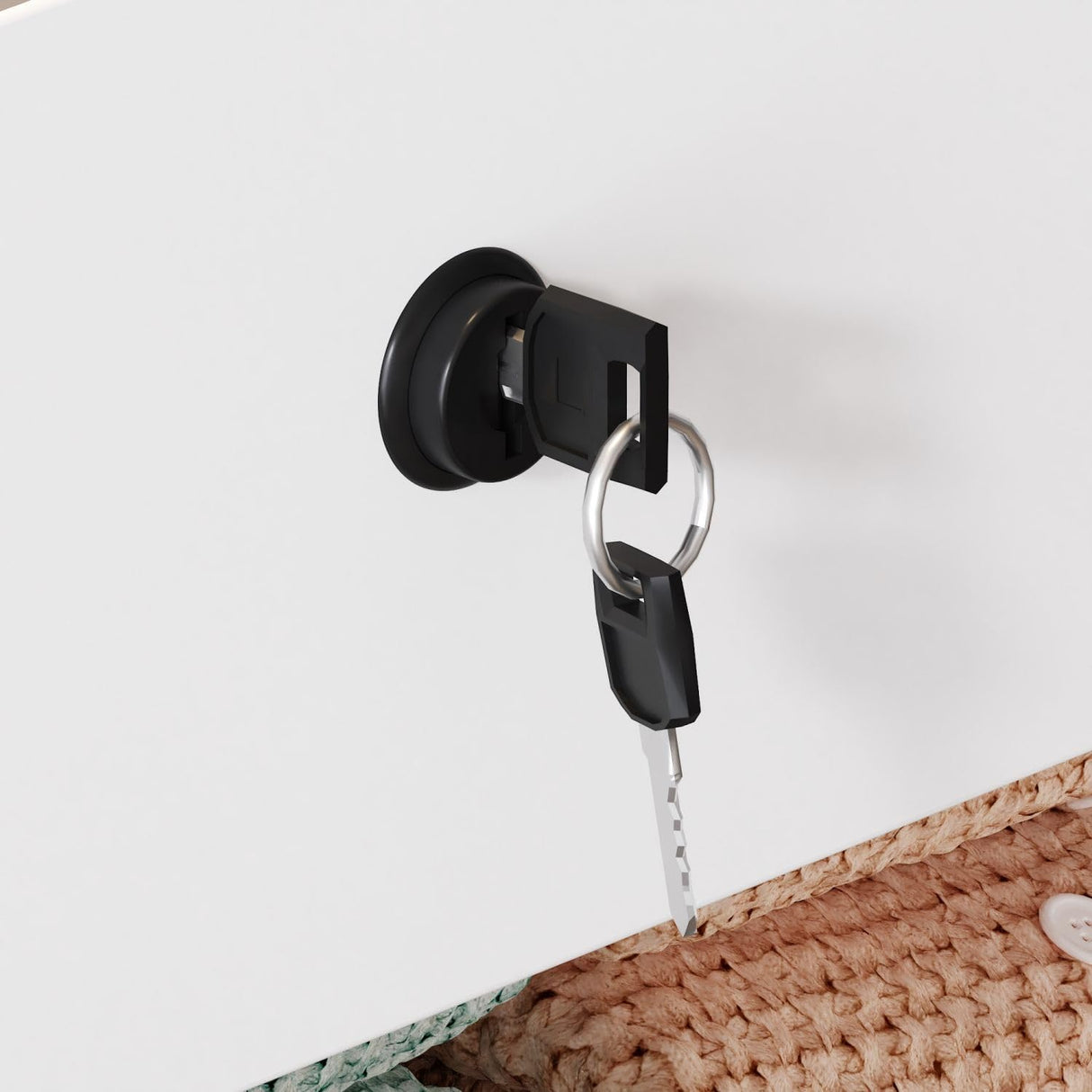 TAMUNE Armoire Bedroom Island Wardrobe Closet Island with Glass Drawer & 3 Doors, Island Glass Dresser Closet Island for Bedroom Cloakroom Store White (39.3”W x 19.6”W x 39.3”H) TAMUNE