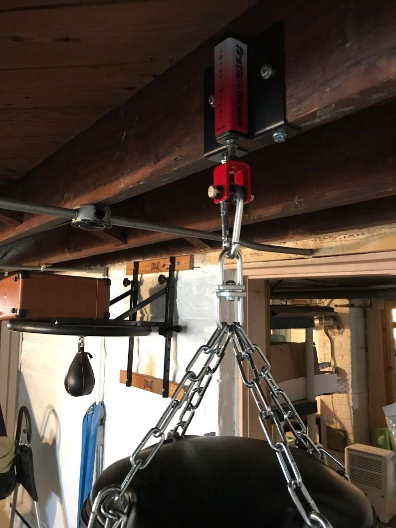 Firstlaw Fitness Joist Mount 120 - Heavy Punching Bag Hanger - for Heavy Bags up to 120 LBS - Made in The USA Firstlaw Fitness