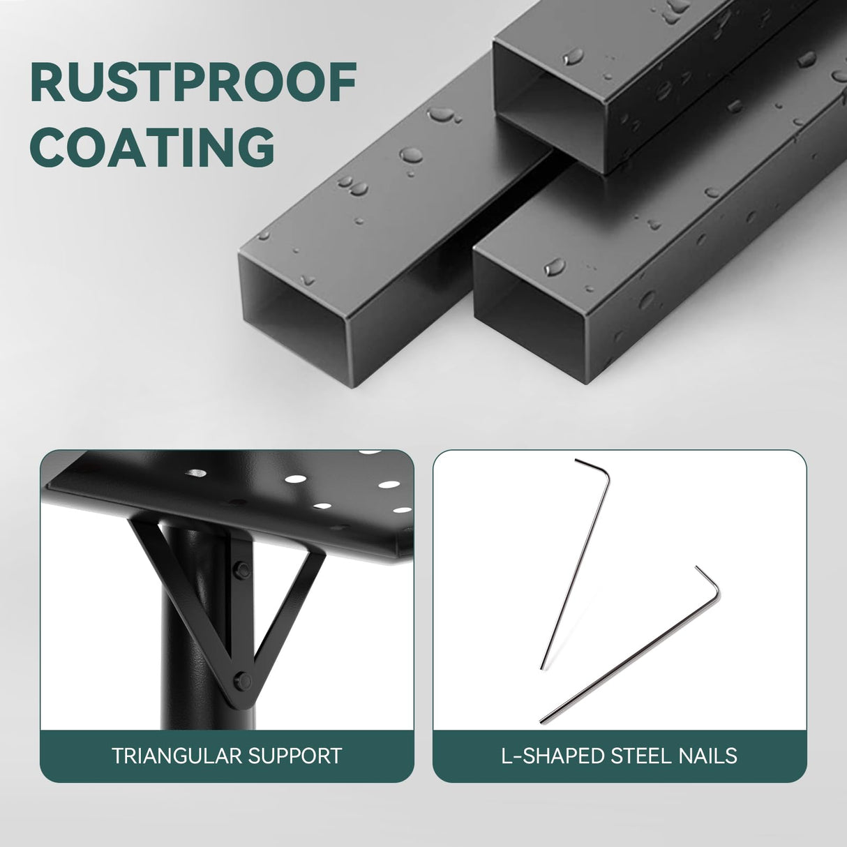 Grill Gazebo 8'x 5' Outdoor Grill Canopy BBQ Gazebo w/Air Vent, Barbecue Gazebo Canopy with 7 Hook Tools for Patio Backyard Barbecue Picnic, Grey FUNG YARD