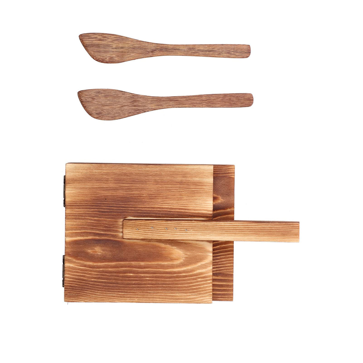 Binyalir Wooden Tortilla Presser, Tortilla Press Wood Multifunction Nonslip Wooden Handle Fine Workmanship Dough Pressing Tool Tool to make Indian style Chapati, Tortilla, Roti Binyalir