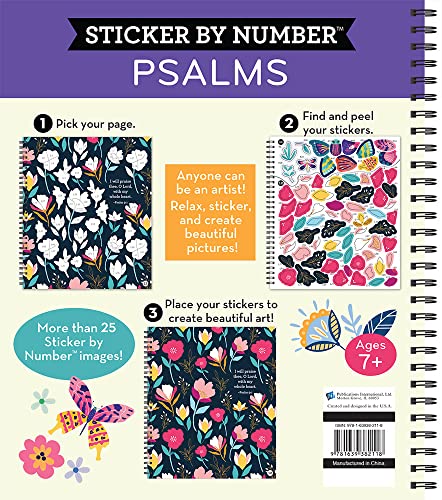 Brain Games - Sticker by Number: Psalms Publications International, Ltd.