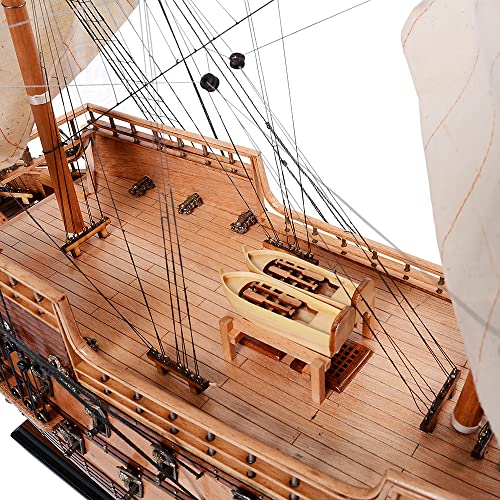 Old Modern Handicrafts Wasa Model Ship Exclusive Edition - Handcrafted from Premium Quality Wood - 38L x 11W x 33H Inches Old Modern Handicrafts
