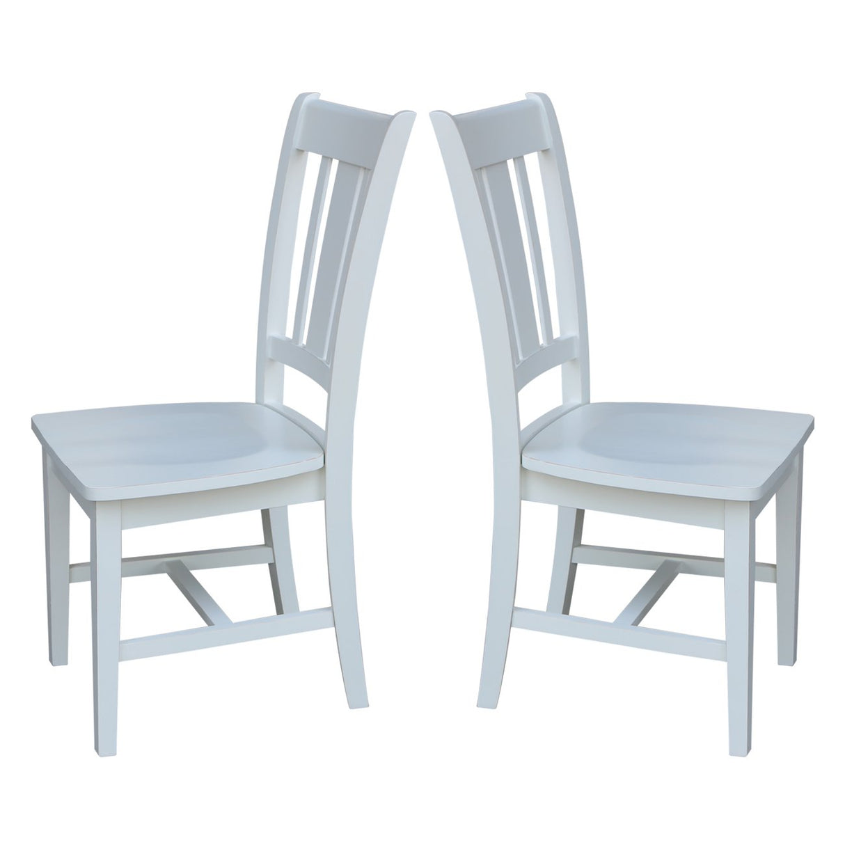 International Concepts San Remo Dining Chair, Beach White International Concepts