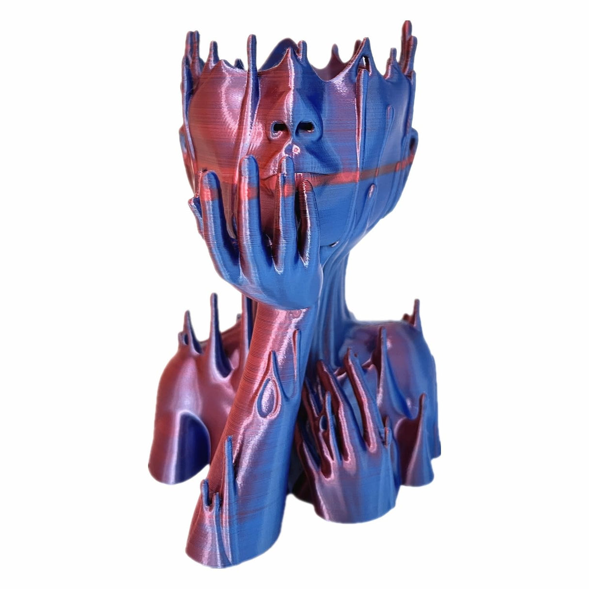 Reprapper Dual Color PLA, Coextrusion Dual Color PLA Filament 1.75mm for 3D Printer, Muliticolor Silk PLA Like Rainbow, 4 x 250g Unboxing Pack RepRapper