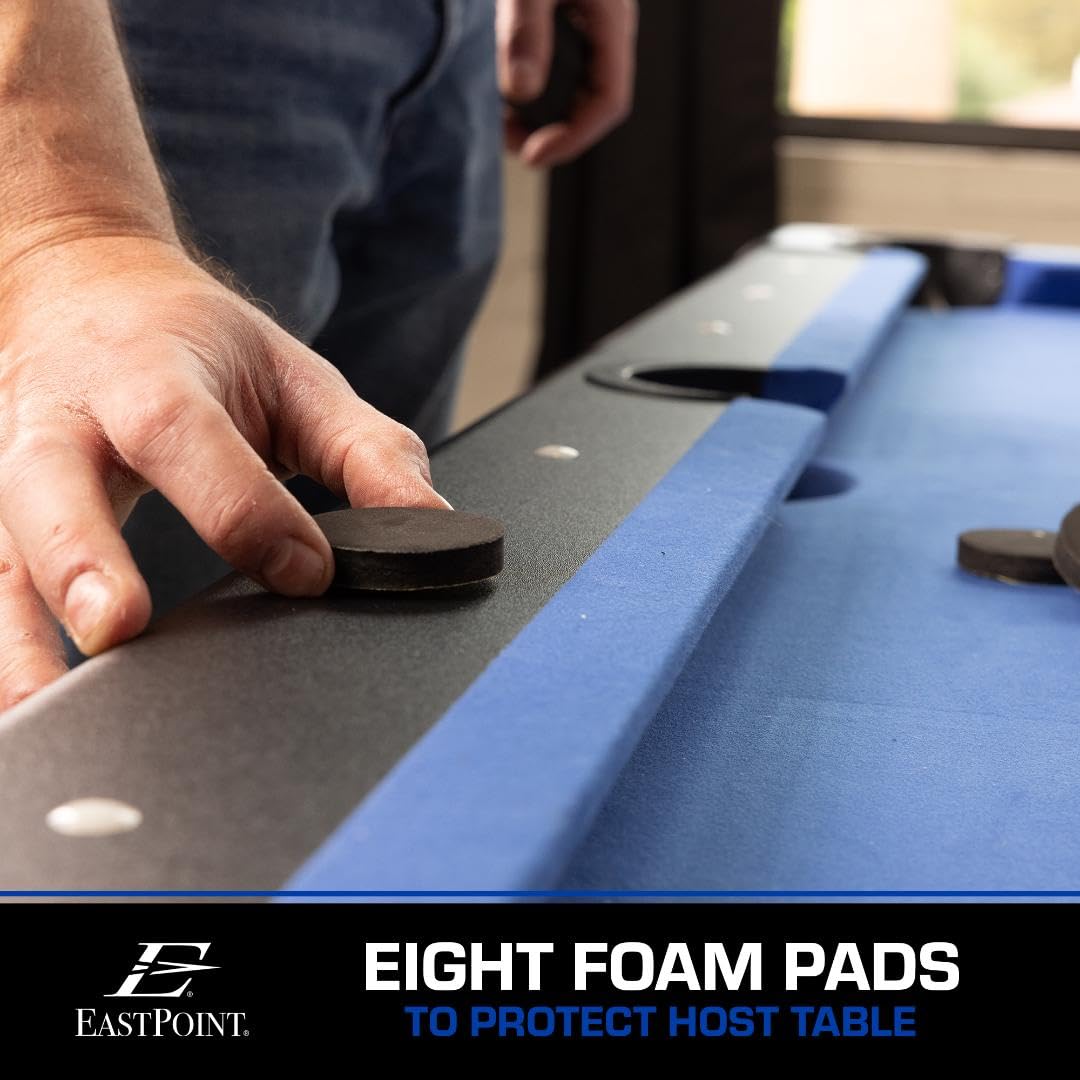 EastPoint Sports Ping Pong Conversion Top, Foldable Table Tennis Topper, Lightweight and Portable, Zero Assembly Required, Blue EastPoint Sports