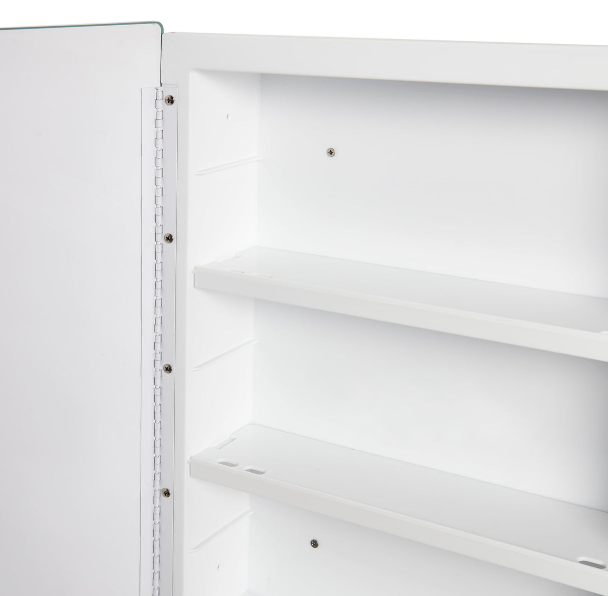 IDYLLOR Plastic Medicine Mirror Cabinet for Bathroom 16 x 20 inch, Surface and Recessed Mount IDYLLOR