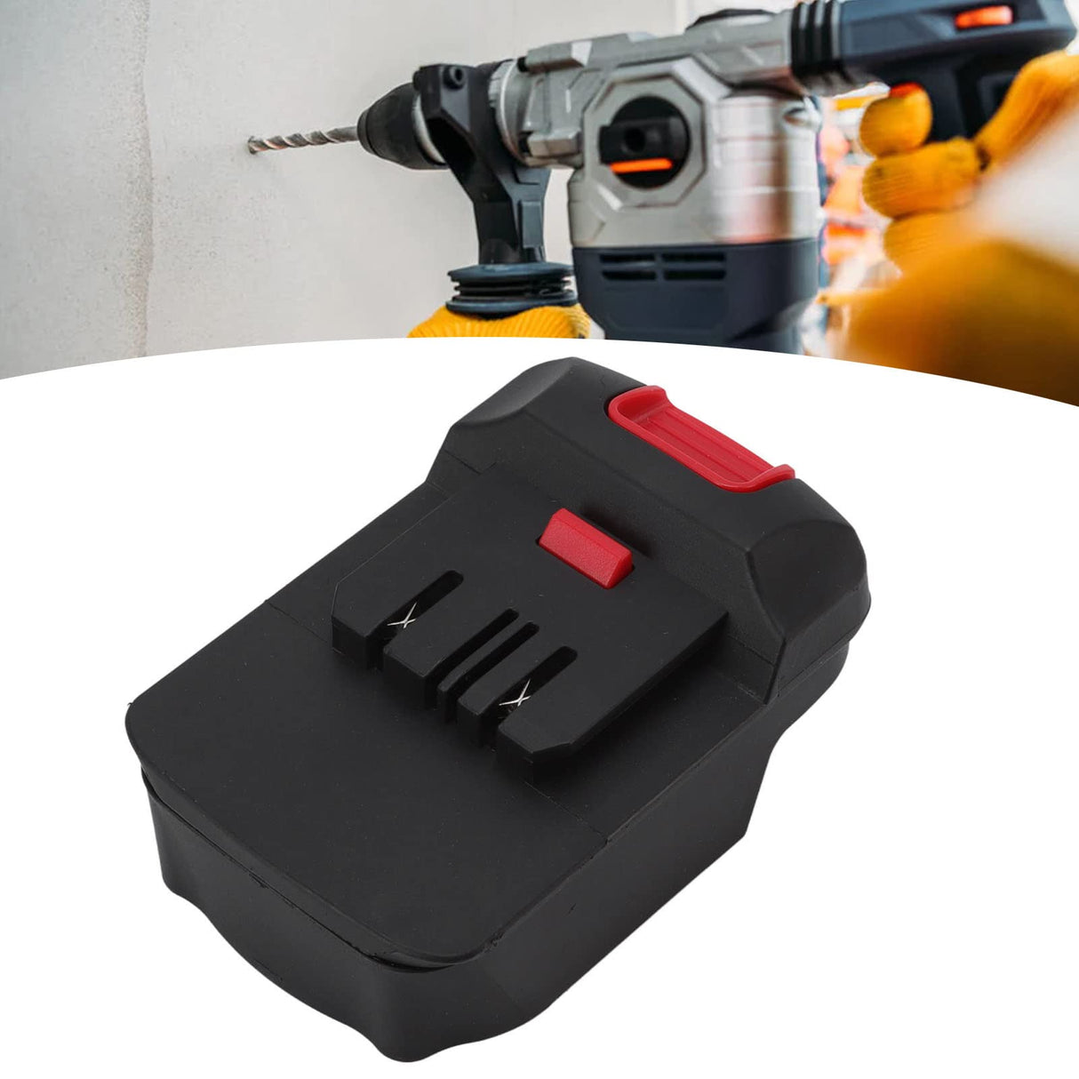 18V to 20V Battery Adapter Battery Converter for Woodworking Power Tool Adapter Multiple Protection Functions Haofy