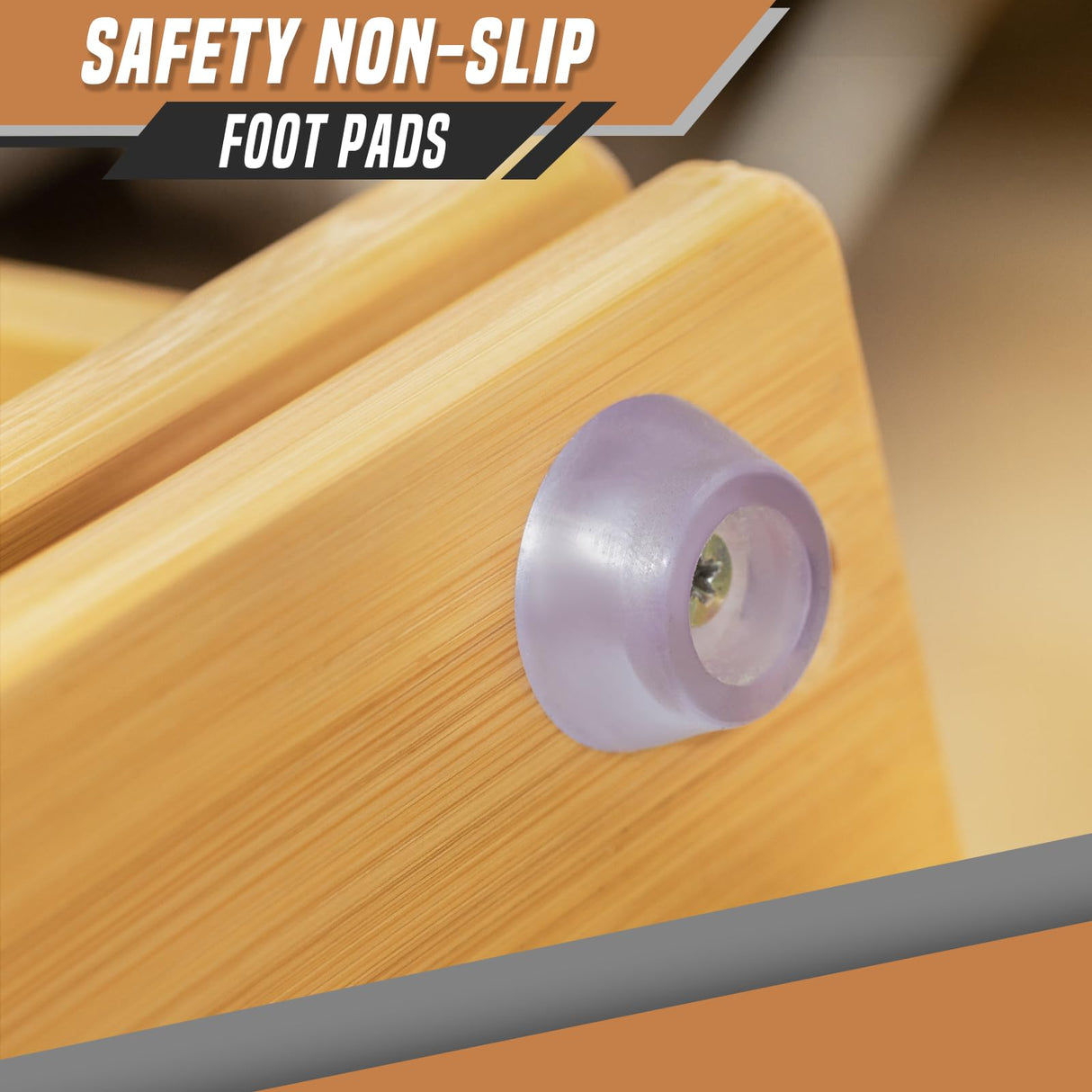 SFIHOME Bamboo Rotating Bookcase 5-Tierd Rotating Bookshelf Tower for Storage, Revolving Floor Standing Book Shelves 360 Degree Spinning Bookshelf for Living Room, Bedroom, Office and Library SFIHOME