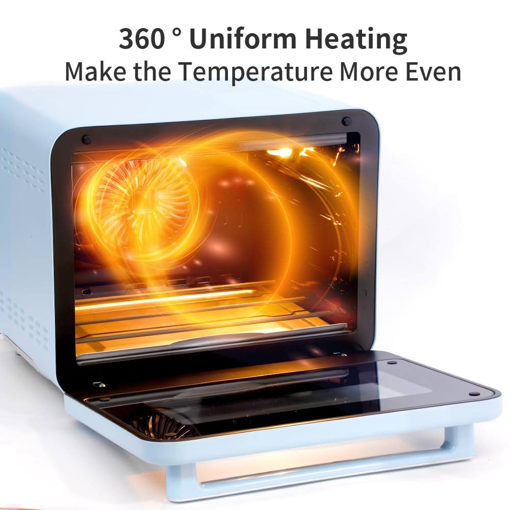 PYD Life Sublimation Oven Machine 40 L 120 V 1700 W Light Blue Convection Oven for Sublimation Blanks Tumblers Mugs Water Bottles Cups Bulk Printing PYD Life