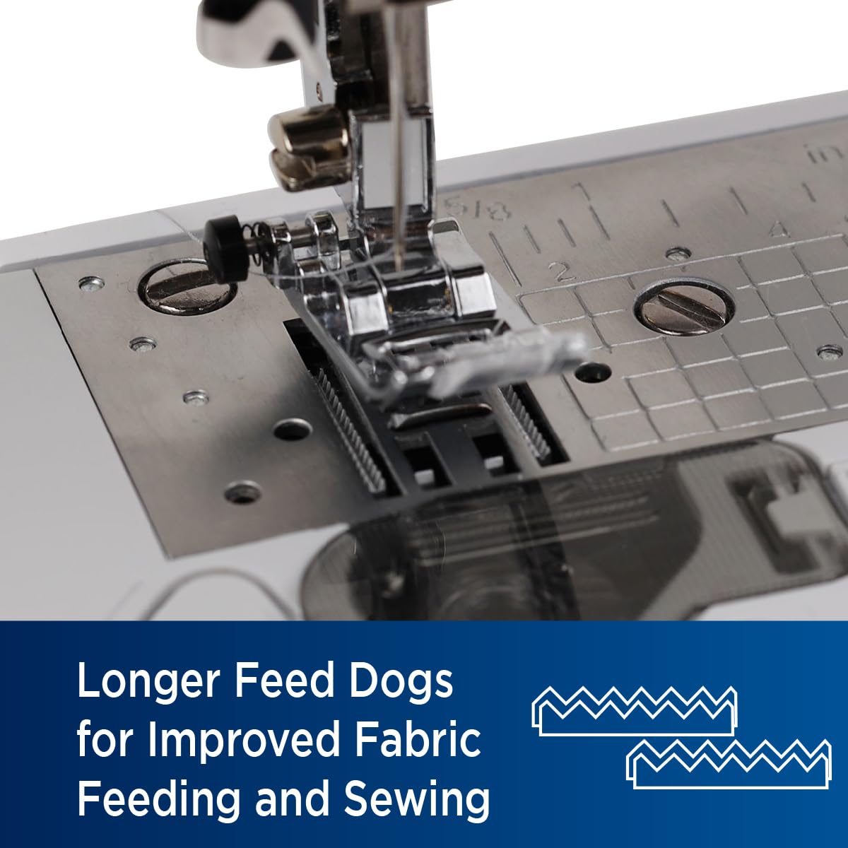 Brother ST150HDH Sewing Machine, Strong & Tough, 50 Built-in Stitches, LCD Display, 9 Included Feet Brother