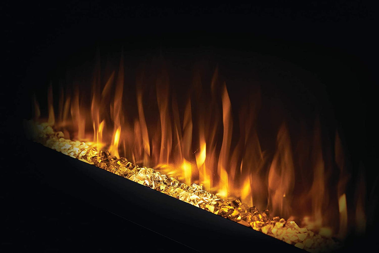 Napoleon Purview 60 inch Wall Mount Electric Fireplace - Black, NEFL60HI Napoleon