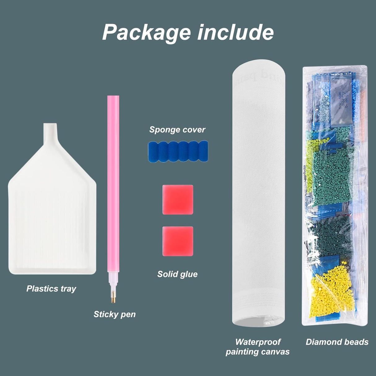 Lophomie Diamond Art Kits for Adults, 5D DIY Starry Night Diamond Painting Kits for Adults Beginners, Diamond Dots Kits Gem Arts Crafts for Home Wall Decor 12x16 Inch Lophomie