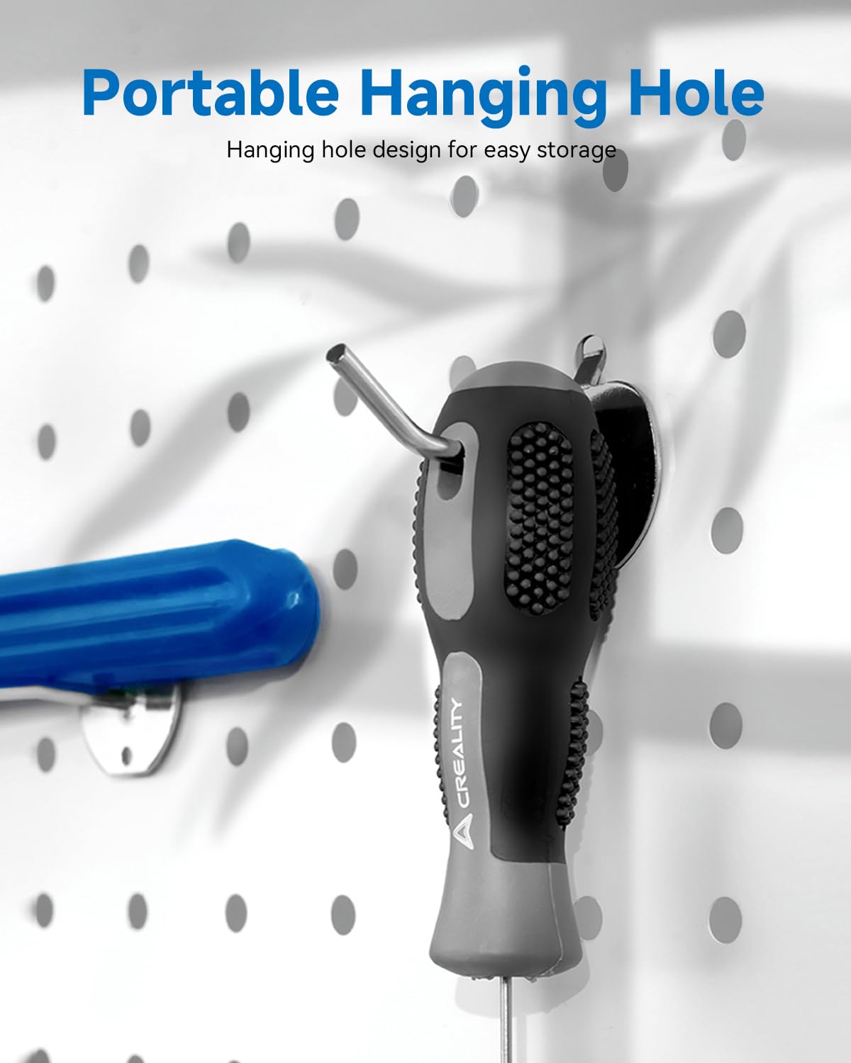 Creality Official Clog Poke, 0.4mm Needles Cleaner Perfect for Any 1.75mm 3D Printer Nozzle Cleaning Kit Stainless Steel with Soft Rubber Handle Creality