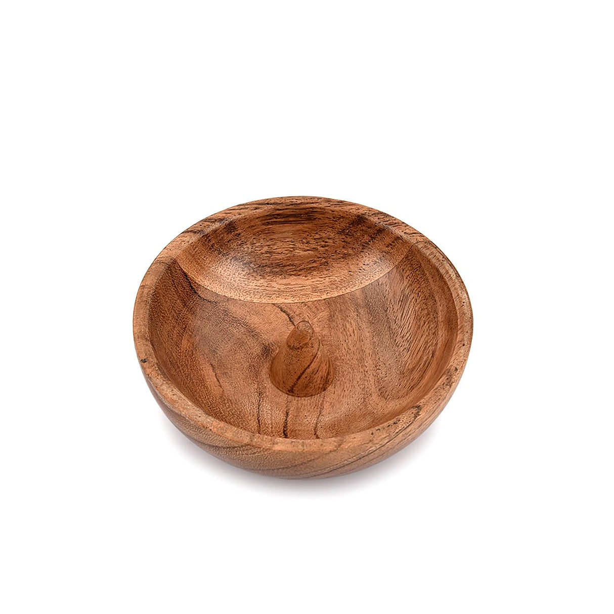 Samhita Jewelry Towers Acacia Wood for Jewelry,Jewelry Ring Holder Cone Shaped Display Stand for Engagement or Wedding Rings (4" x 4" x 1.5") Samhita