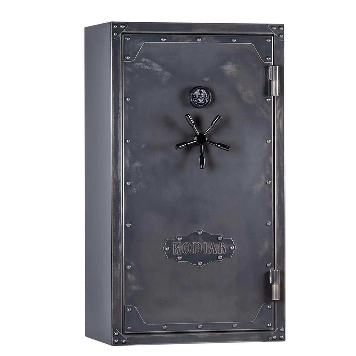 Kodiak Home Gun Safe for Rifles & Pistols | KSX5933 by Rhino Metals with New SafeX Security System | 41 Long Guns & 6 Pistol Pockets | 60 Minute Fire Protection | Antiqued Finish | 541lbs Kodiak