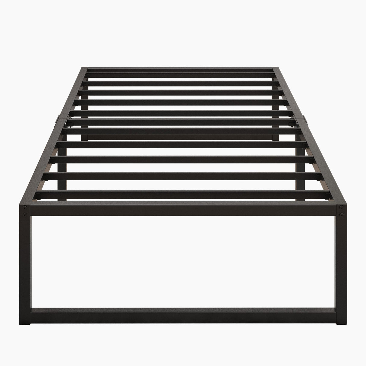 Lutown-Teen 14 Inch Twin XL Bed Frames Heavy Duty Sturdy Metal Platform Bed Frame No Box Spring Needed, Noise Free, Easy Assembly, Black Lutown-Teen