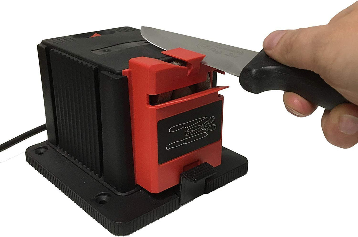 Universal Sharpening Station, Multifunctional Sharpener Professional Knife & Chisel & HSS Drill Electric Multitask Sharpening Machine DKCFWLZR