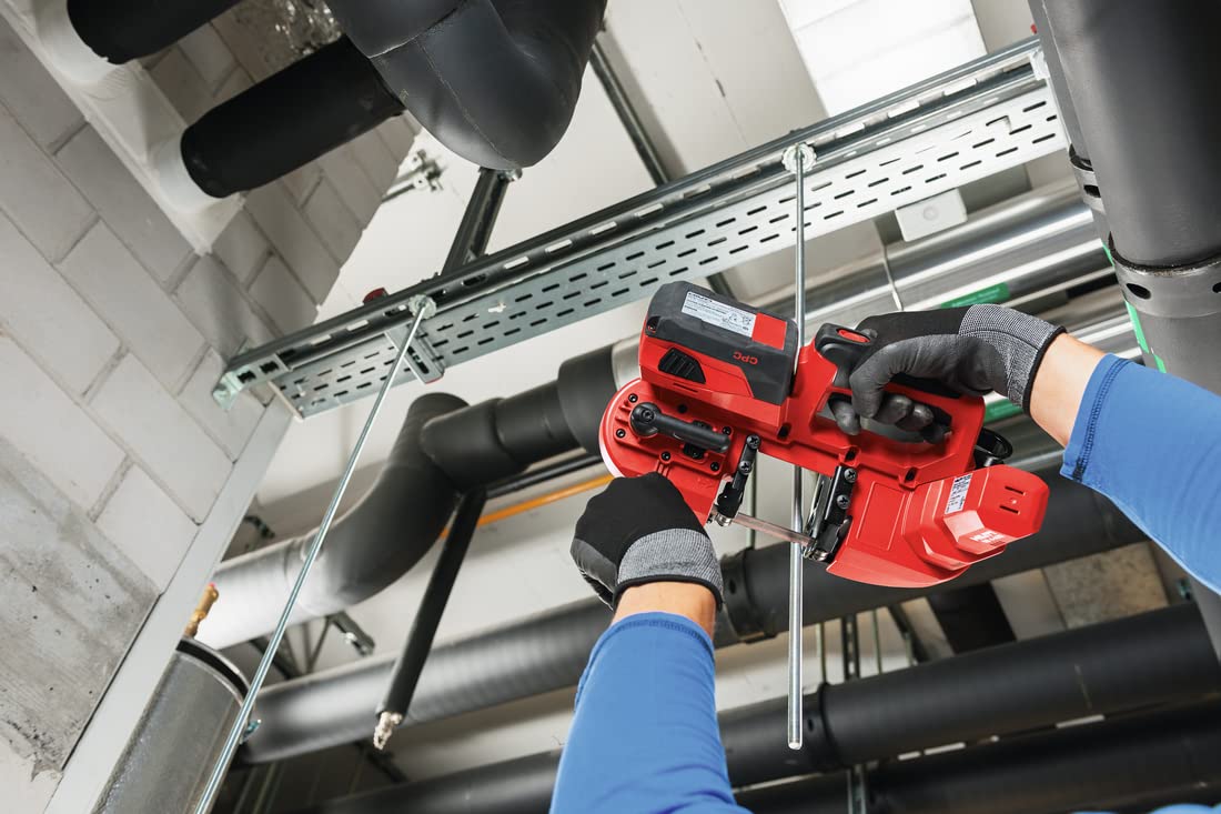 SB 4-A22 Cordless band saw with 22V battery and LED light, for cutting thicknesses up to 64 mm (2 1/2") HILTI