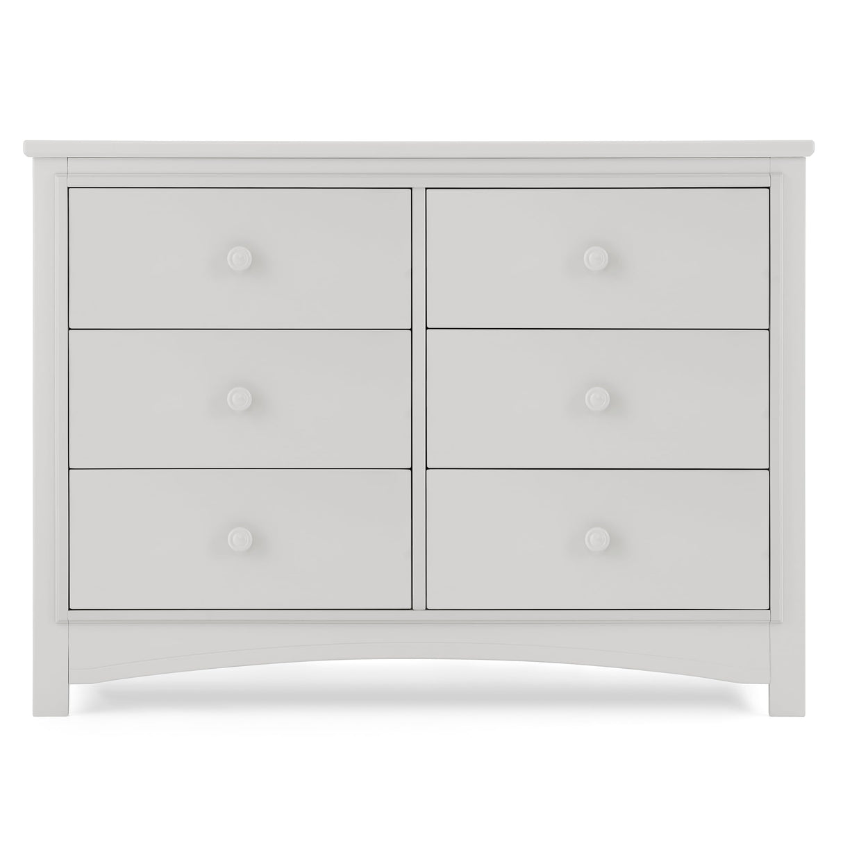Delta Children Perry 6 Drawer Dresser - Greenguard Gold Certified, Moonstruck Grey Delta Children