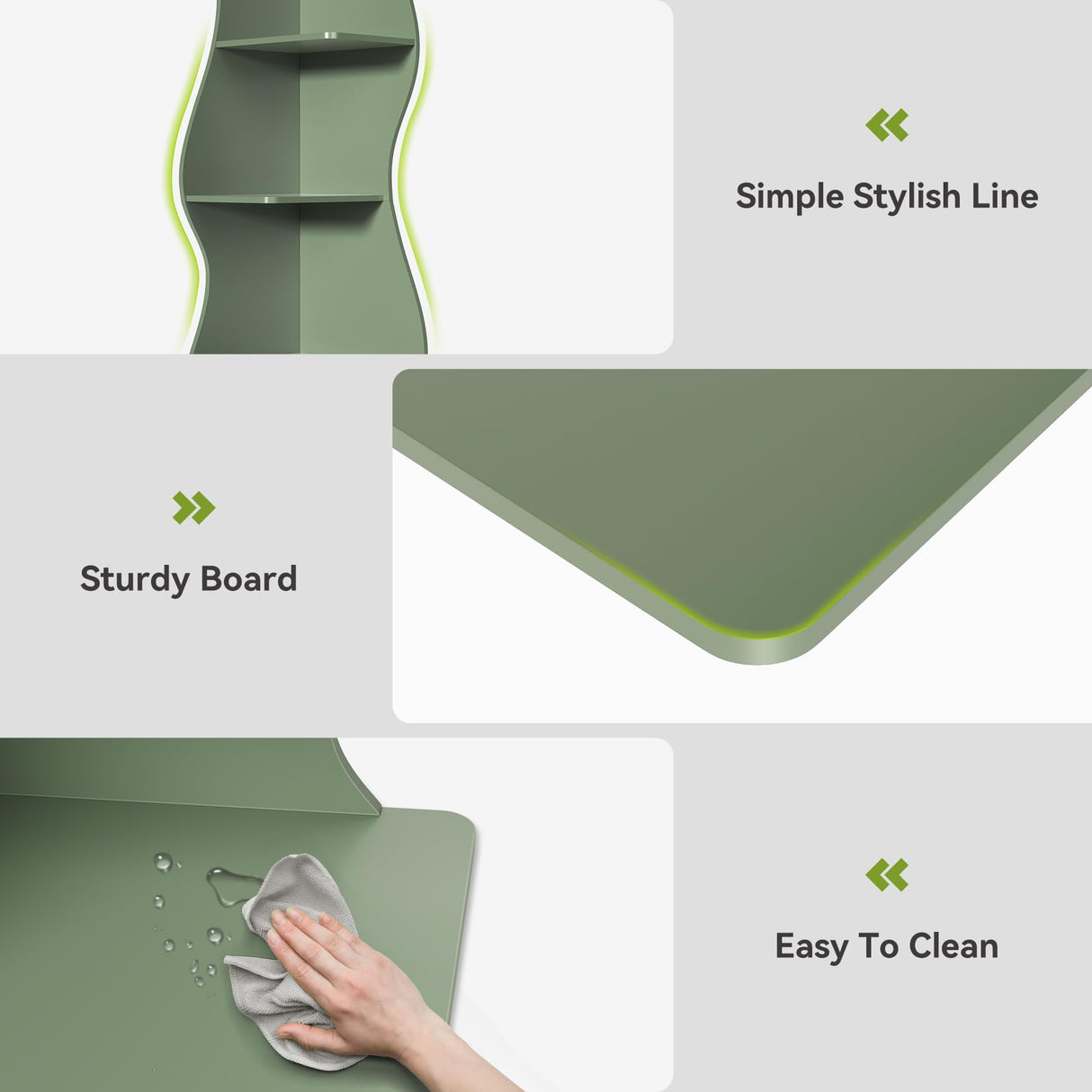 LITTLE TREE Small Corner Shelf, Modern 5-Tier Wall Corner Bookshelf, Stylish Bookcase Storage Rack for Small Space, Living Room, Bedroom LITTLE TREE