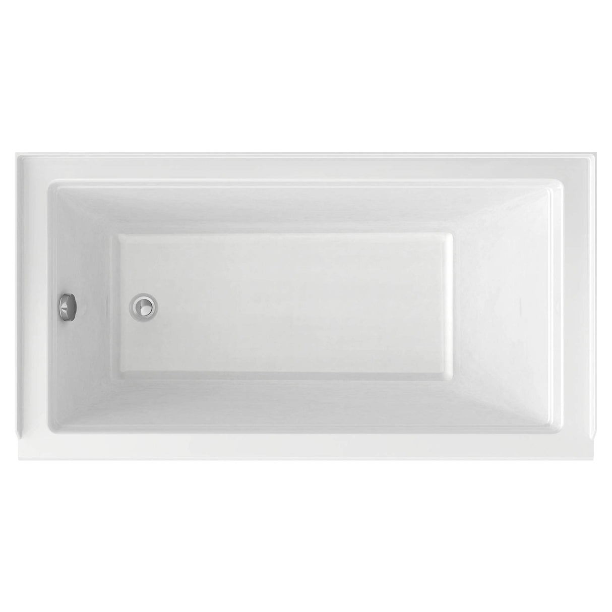 American Standard 2544202.02 Town Square S 60"x32" Bathtub-Left Drain in White American Standard
