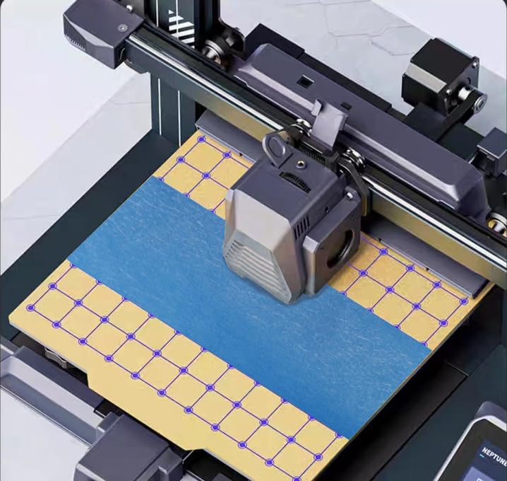 KIWIHUB Wide Blue Painters Tape, 3in x 55Y, Blue Masking Tape for Painting, Laser Cutting/Engraving & 3D Printing, 21-Day Clean Removal KIWIHUB