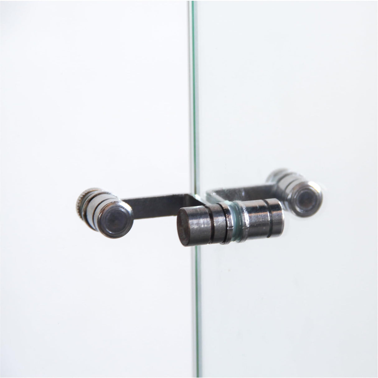 Glass Display Cabinet with Glass Doors, Tall 4-Tier Tempered Glass Floor Standing Curio Case with Lock for Collectibles, Toys, Books, Living Room, Quick Installation (4 Shelf 3 Column 2 Door, White) VFY